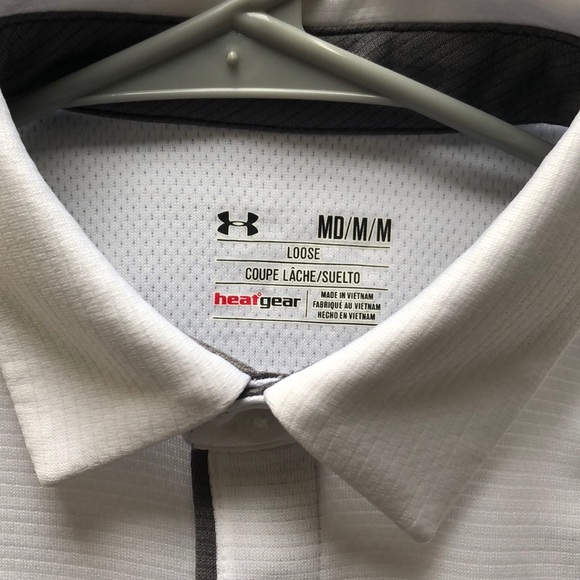 Under armor men’s polo medium new without tags - Picture 2 of 3